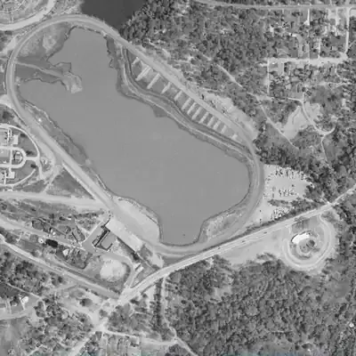 Lakewood Fairgrounds Lake, 1955
