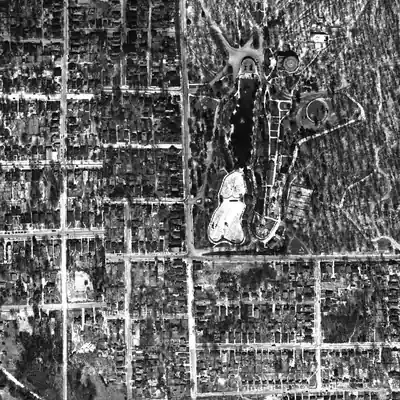 Lake Abana (Grant Park), 1949